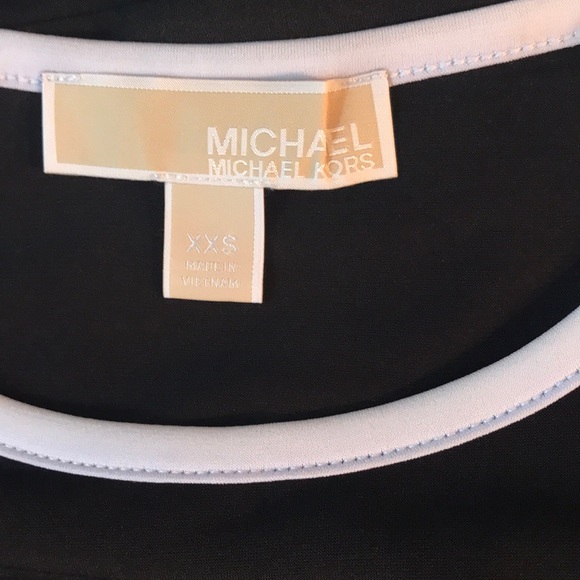 MICHAEL Michael Kors Solid Flounce Dress - Picture 5 of 8